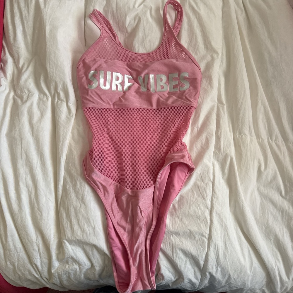 forever 21 pink one piece
